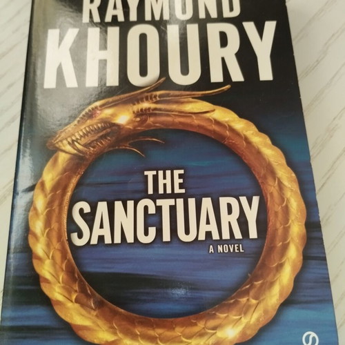 The Sanctuary by Raymond Khoury like new, English novel