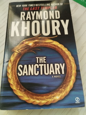 The Sanctuary by Raymond Khoury like new, English novel