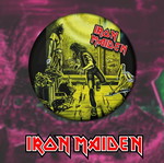 Iron Maiden pins set of 8, 3cm, high resolution, new