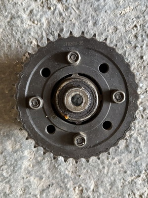 Rear sprocket with hub for Honda Innova Injection 125 used, good condition