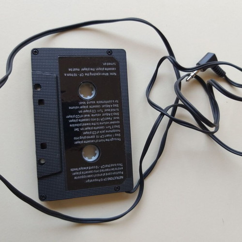 Cassette adapter for car audio like new