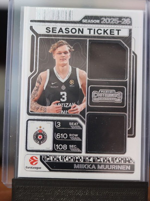 Miikka Muurinen Dual Jersey Card like new