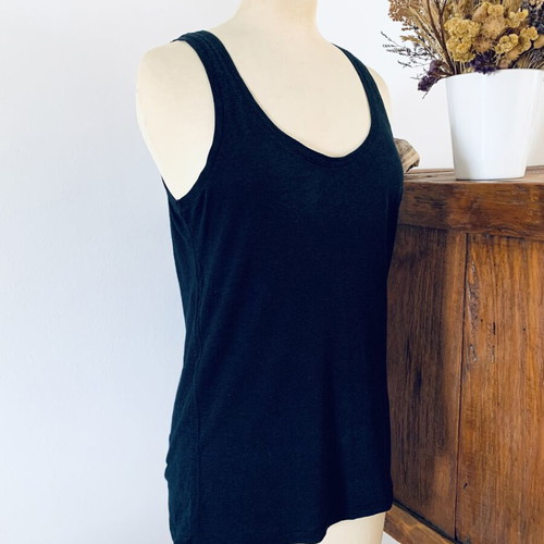 American Vintage tank top used, size S, black