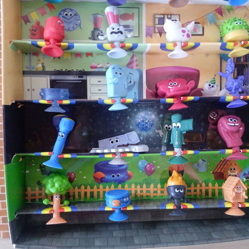 Happy Home collection Stikeez Lidl set used