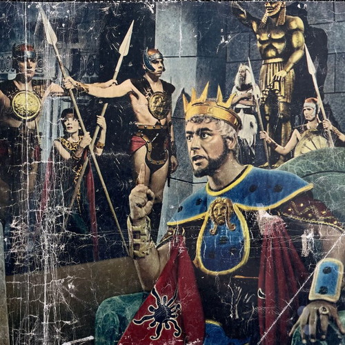 Posters The Giants of Thessaly 1960 used, Cinecittà Studios