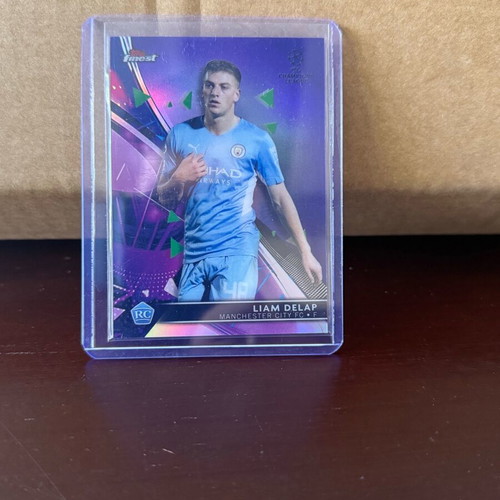 Liam Delap Topps Finest UCC 2021-2022 Man City Rookie Numbered 66/299