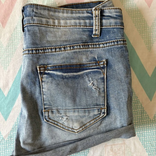 2K Jean shorts used, blue, sizes M and L