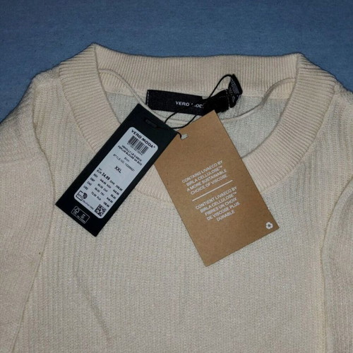 Vero Moda women's blouse new, beige, size XXL