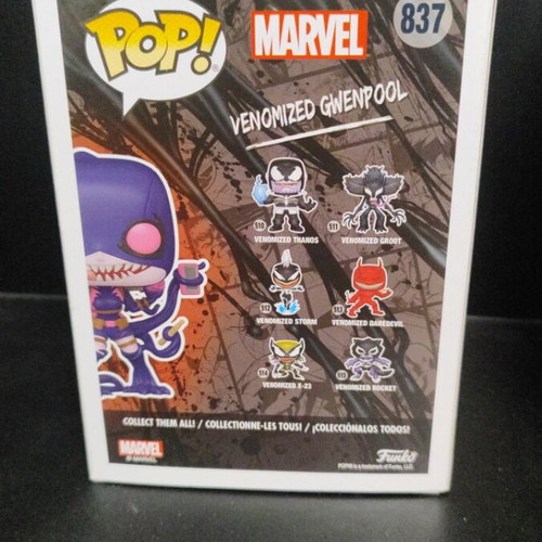 Funko Pop Venomized Gwenpool 837 Special Edition like new
