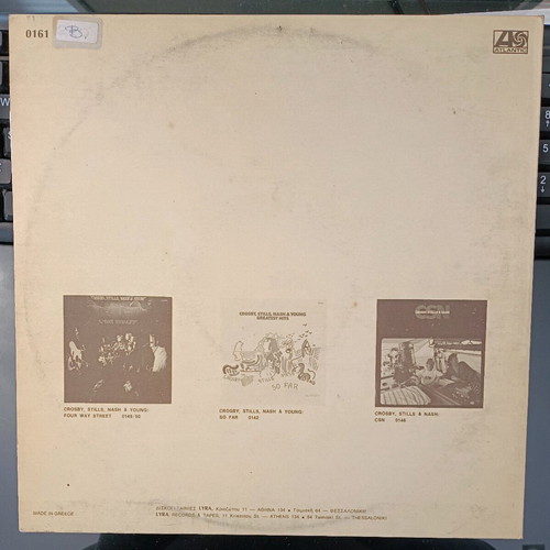 Crosby, Stills, Nash and Young Deja Vu record used, folk