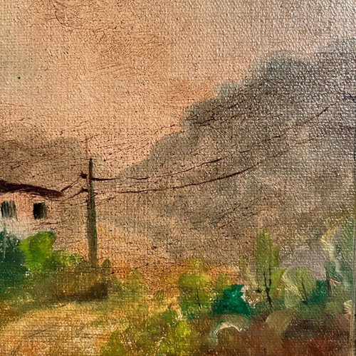 Oil painting G. Vasilopoulos like new, Agros