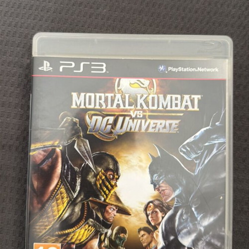 Mortal Kombat vs DC Universe PS3 game like new