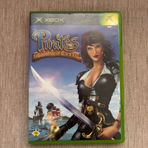 Pirates Legends of the Black Kat Xbox Original used, German complete