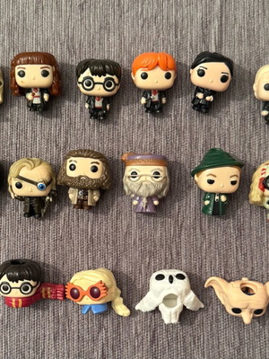 Kinder Funko Harry Potter figures like new, collection of 16 pieces