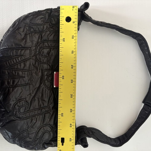 Marc by Marc Jacobs Quilted Nylon Shoulder Bag Black Pink like new