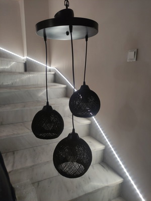 Ceiling light PWL-0973 three-light used