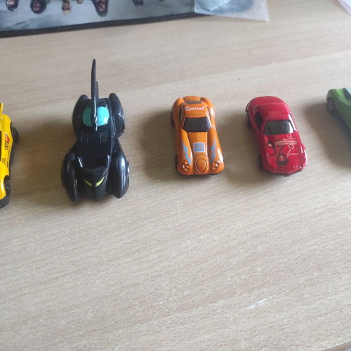 Toy cars used, lot of 5 pieces