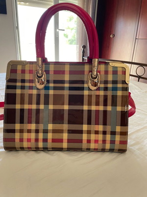 Tom and Eva handbag like new, pink multicolor