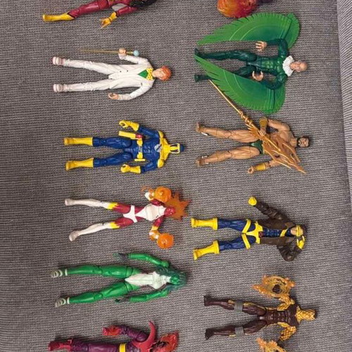 Marvel Legends figures used, pack