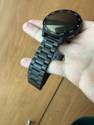 Huawei GT5 46mm λουράκι ανοξείδωτο και τζαμάκι προστασίας καινούργια