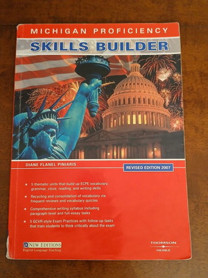 Michigan Proficiency Skills Builder book used, English