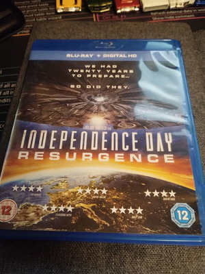 Independence Day Resurgence Blu-ray like new, sci-fi action adventure