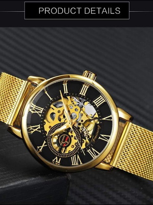 Luxury mechanical watch new, unisex