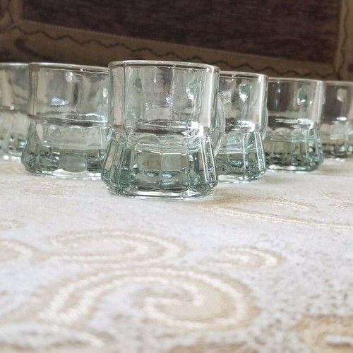 Rakı glasses used, set of 10 pieces