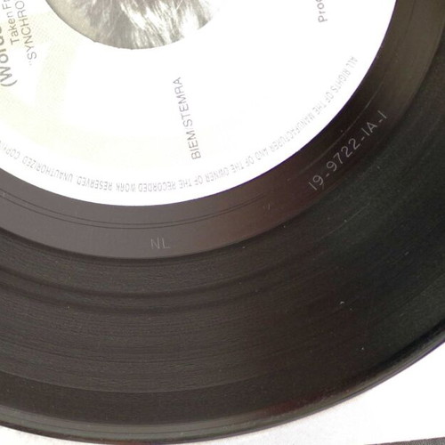 The Police King of Pain 7'' vinyl record used, rock