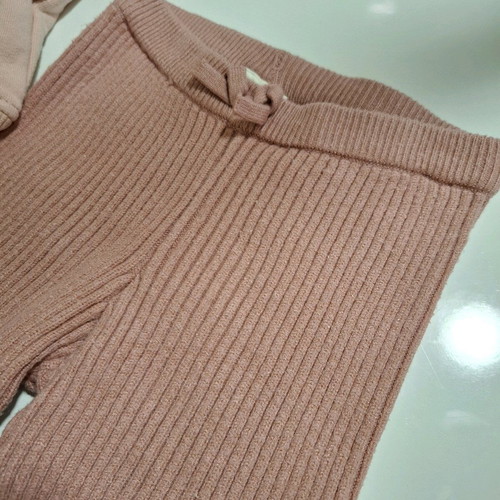Baby girl set 9-12 months 80cm Zara sweater and new ZY Baby knitted leggings