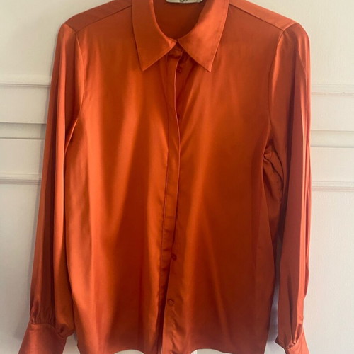 Massimo Dutti women's shirts, satin and patterned, set of 3