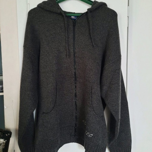 No Limit wool cardigan like new, gray, size L