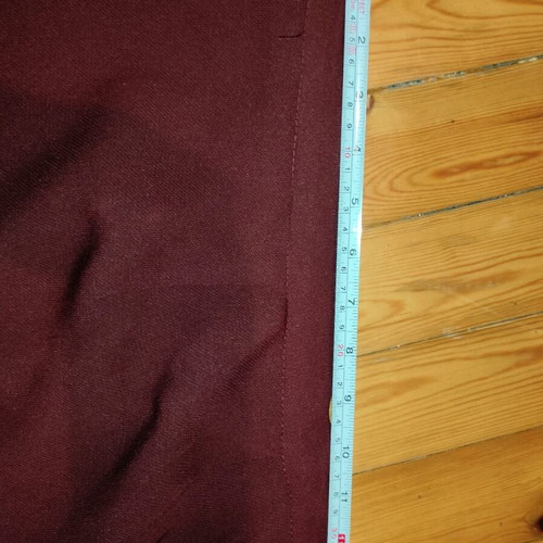 Bill Cost vintage burgundy pencil skirt used, size S-XS