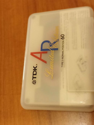 TDK AR 60 Limited Edition cassette tape used