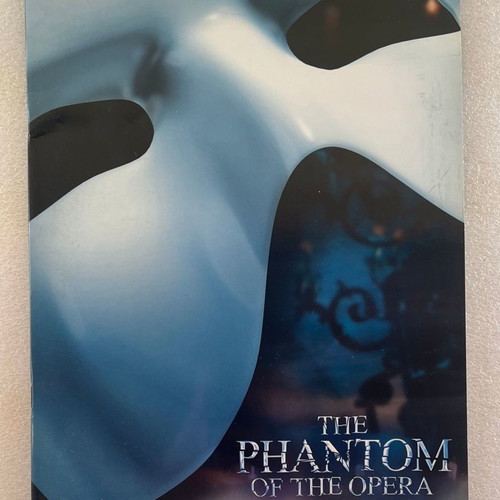 The Phantom of the Opera used performance program, London 2019