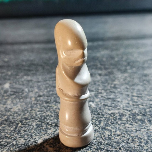 Carved stone decorative figure like new