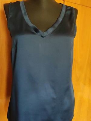 Intimissimi silk top used, size S, green