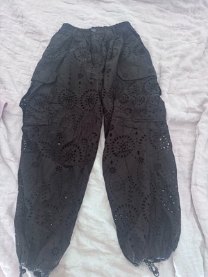 Zara pants lace size M like new black