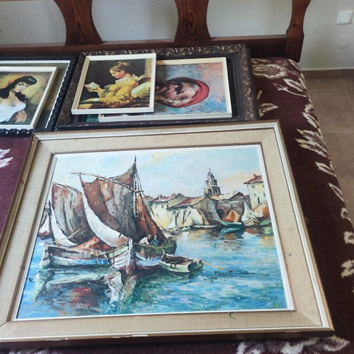 Paintings, various, Thessaloniki Airport area