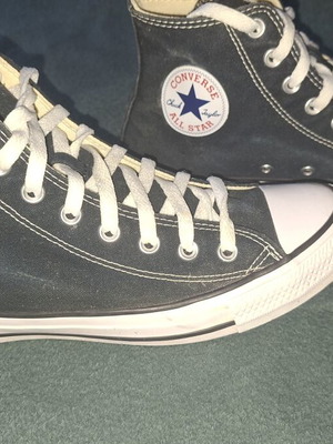 Converse All Stars sneakers size 41, like new, black