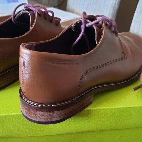 Ted Baker shoes used, tan, size 41, derby style