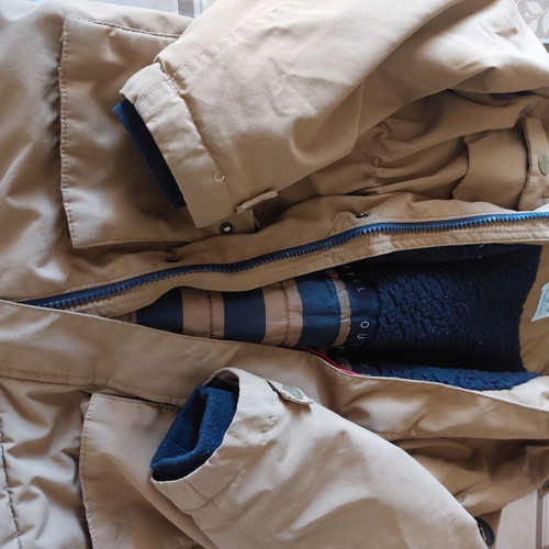 Mayoral jacket for 8-year-old boy like new with detachable hood