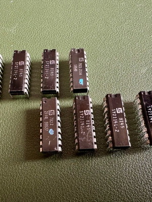 RAM ICs used, pack of 8 pieces 2114L and SY2114L-2