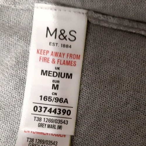 Marcs & Spencer long grey knit cardigan, medium