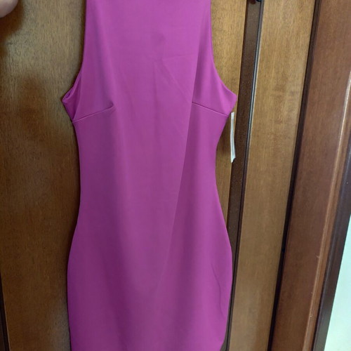 Magenta bodycon dress, one size
