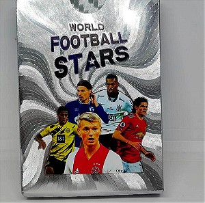 Ασημενιες Καρτες World Football Stars - Αστερια Του Ποδοσφαιρου