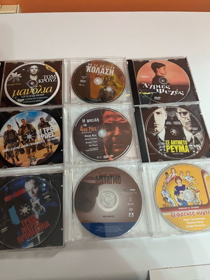 DVD collection of 25 movies like new with subtitles