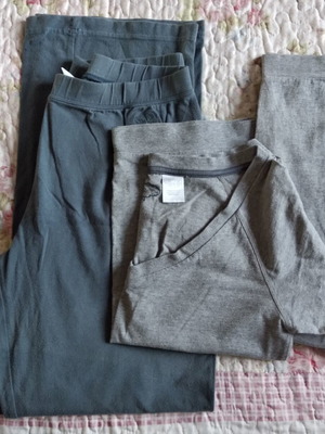 La Redoute Collections thin women's cotton pajamas like new, petrol pants