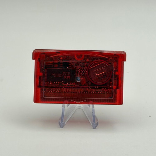 Nintendo Game Boy Advance SP Groudon Edition with Pokemon Ruby cartridge