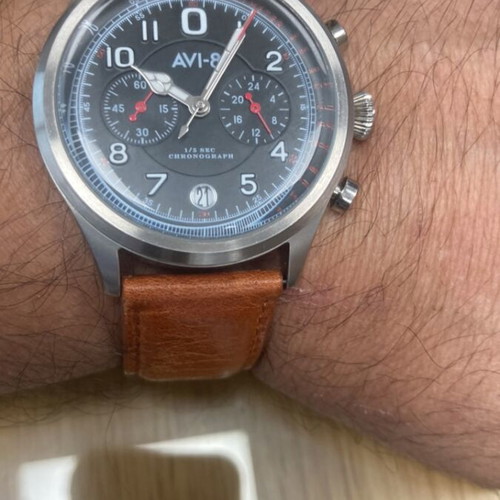 Lafayet AVI-8 Fly Boy watch like new with box and papers